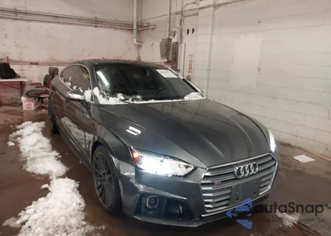 2018 Audi S5 3.0T Premium Plus from USA, damaged, VIN WAUC4CF58JA086091